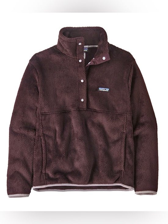 Patagonia Sweaters - PATAGONIA Re-Tool Half-Snap Pullover in deep plum